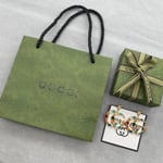Gucci GG Crystal Earrings in Gold