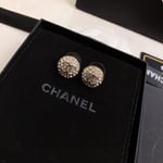 Chanel Button Earrings II