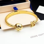 Louis Vuitton Cuff Bracelet Gold