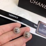 Chanel Button Earrings II