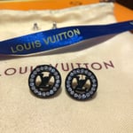 Louis Vuitton Diamond Earrings