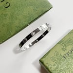 Gucci GG Bracelet in Silver 6mm