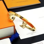Louis Vuitton Cuff Bracelet Gold