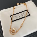 Gucci Interlocking GG Bracelet Gold Tone