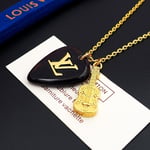 Louis Vuitton LV Picks Necklace Gold M01865