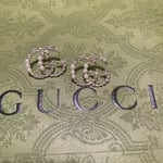 Gucci GG Diamond And Pearl Earrings