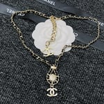CC Monogram Necklace