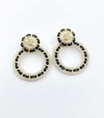 Chanel-Inspired Hoop Earrings