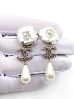 Chanel-Inspired Pearl Earrings