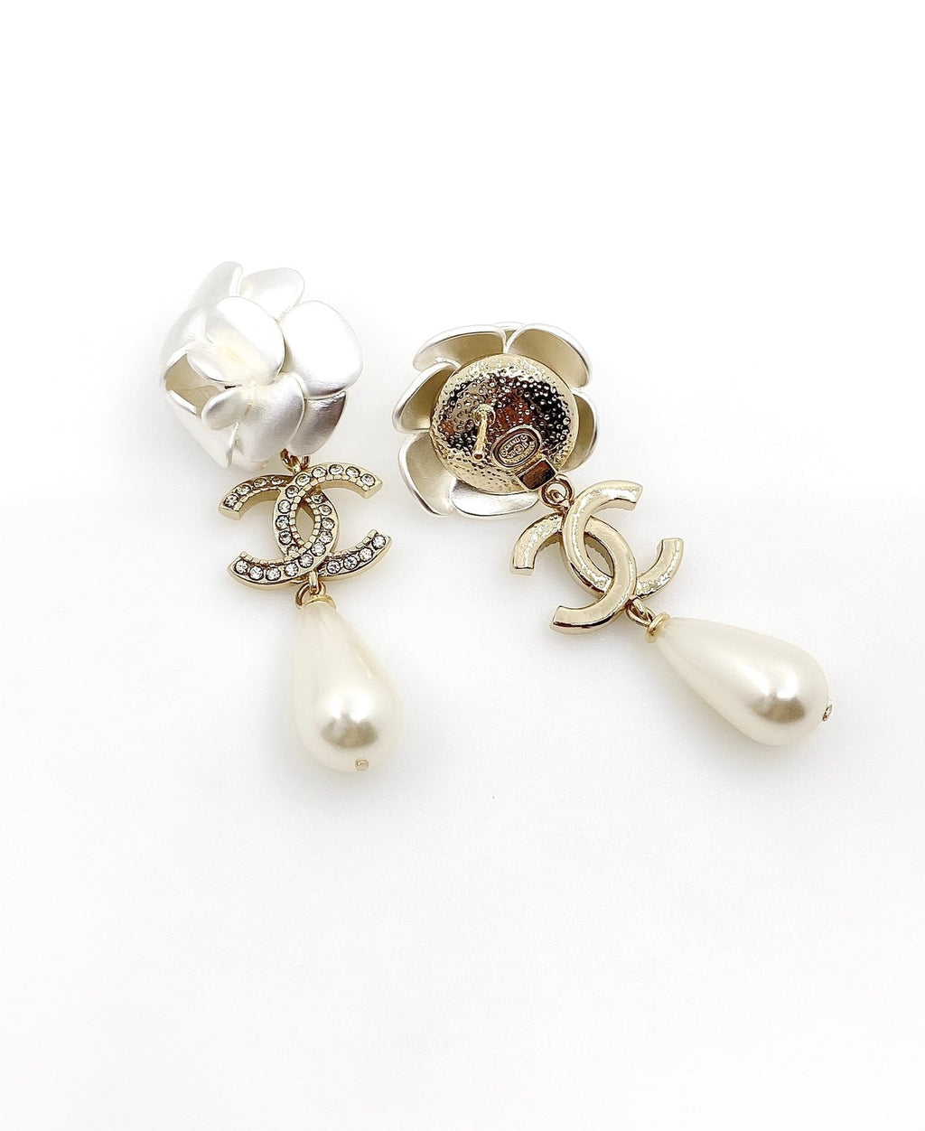 Chanel-Inspired Pearl Earrings