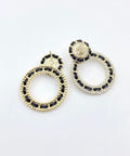 Chanel-Inspired Hoop Earrings